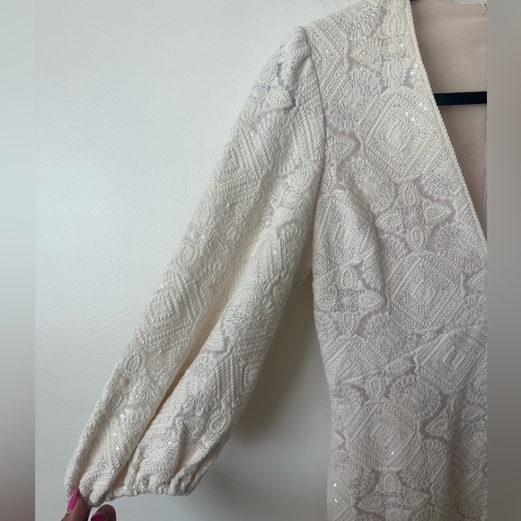 NWT Maje Richet Sequined Mini Dress Size Large (40) - Picture 9 of 12